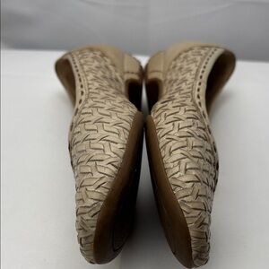 Trotters Women's Sz5 Jade Woven Flats W/Block Heel #0233‎